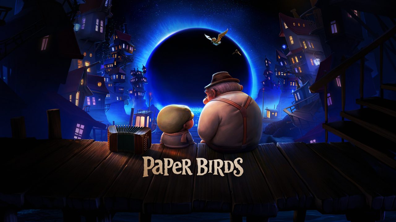 PAPER BIRDS - horizontal poster